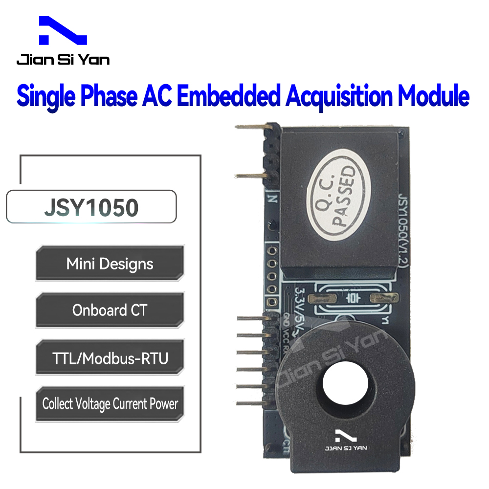China JSY1050 Single Phase AC TTL Power Embedded Metering Module ...