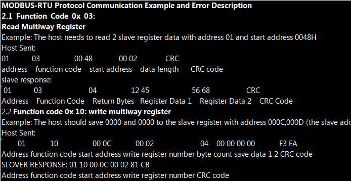 Modbus-RTU